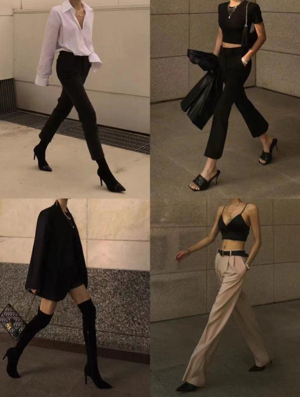 女生多样风格穿搭，展现个性魅力